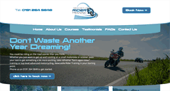 Desktop Screenshot of motorcycletraining.net
