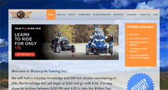 Desktop Screenshot of motorcycletraining.ws